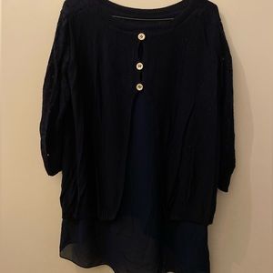 Navy blue Cleo sweater